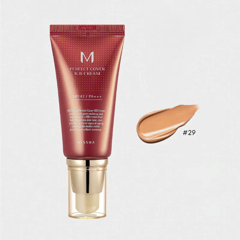 Missha M Perfect Cover BB Cream SPF42 PA+++ 50g Shades 29