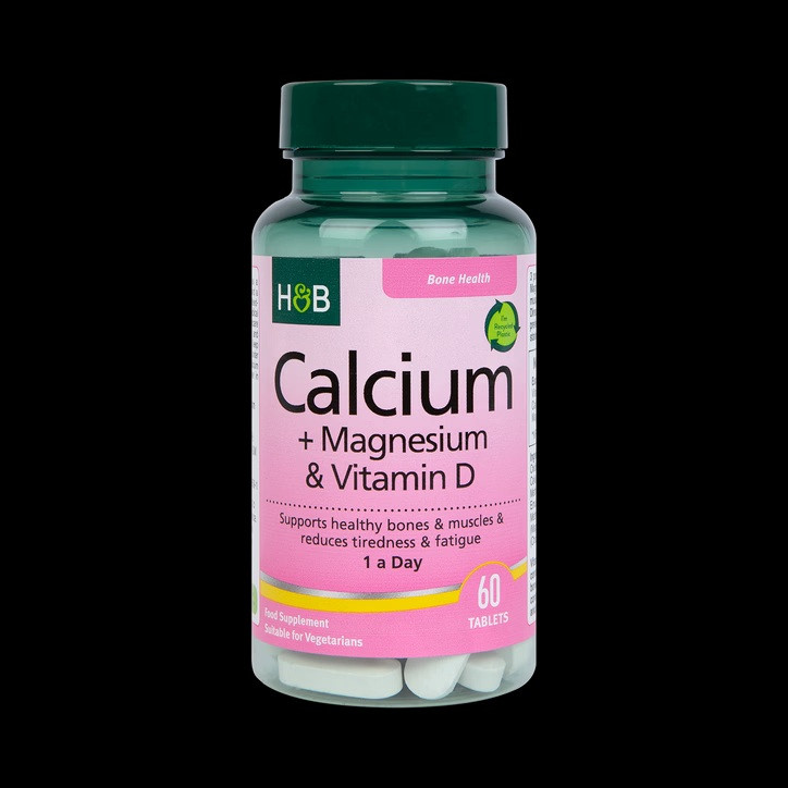 H&B Calcium Vitamin D & Magnesium 60 Tablets