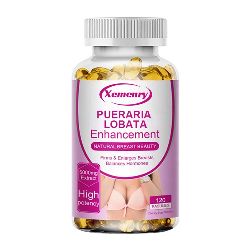 Xemenry Pueraria Lobata Enhancement Natural Breast Beauty 120 Capsules