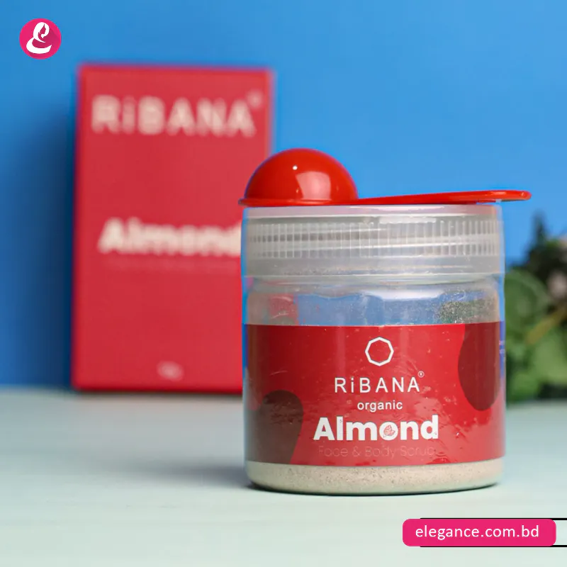 Ribana Almond Face & Body Scrub-50g