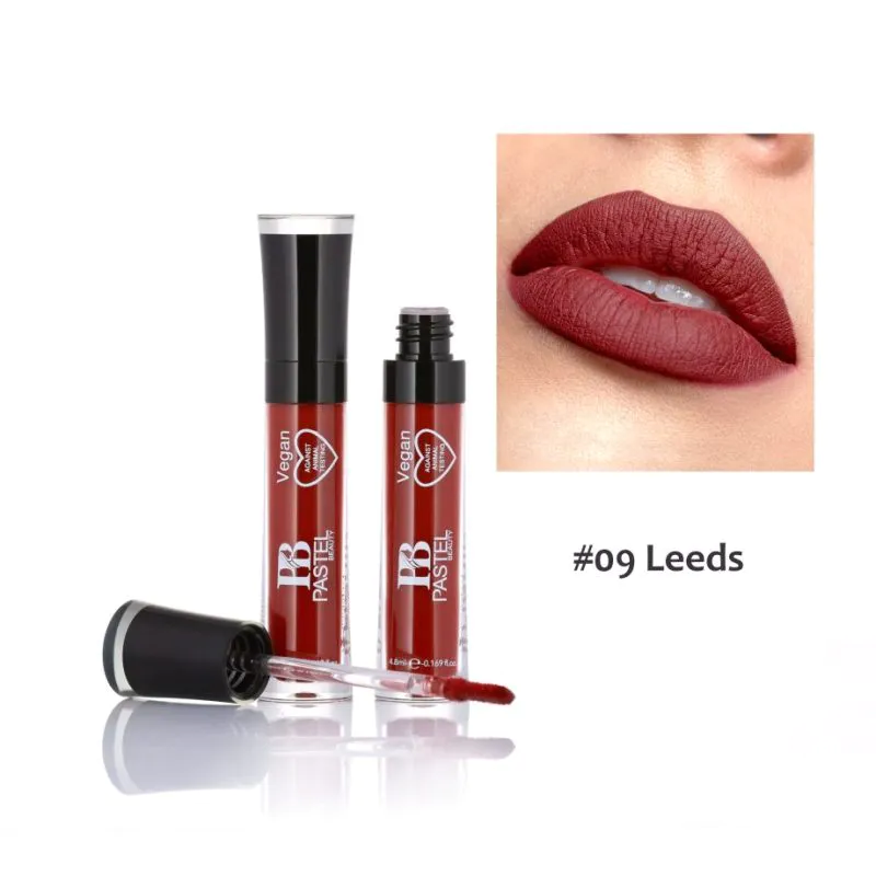 PASTEL BEAUTY megalast LIQUID Catsuit Matte Lipstick 09 Leeds (4.8ml)