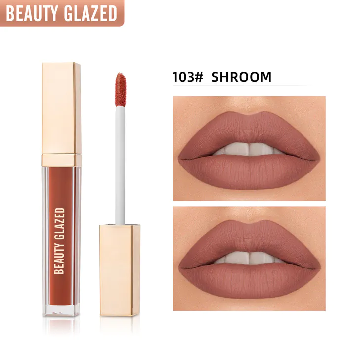 Beauty Glazed True Matte Liquid Lipstick 103 Shroom
