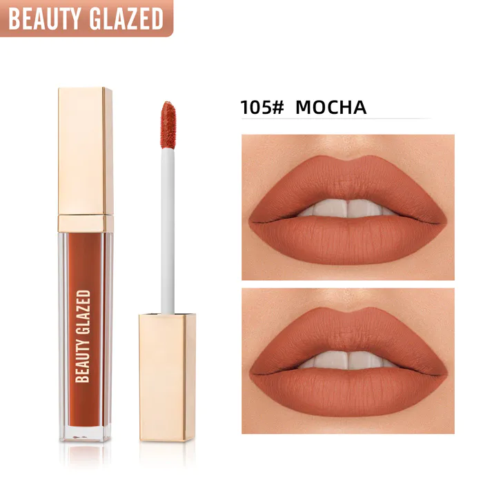Beauty Glazed True Matte Liquid Lipstick 105 Mocha