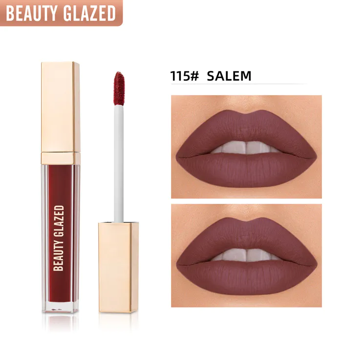 Beauty Glazed True Matte Liquid Lipstick 115 Salem