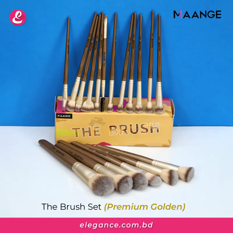 Maange The Brush Set Golden (Premium)
