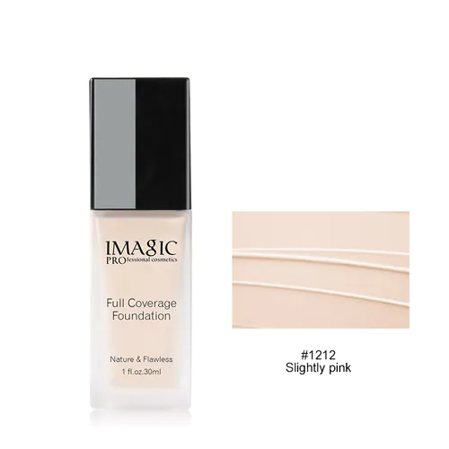 Imagic Full Coverage Natural And Flawless Foundation 1212 Slightly Pink 30ml
