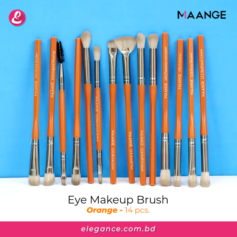 Maange Eye Makeup Brush 14 (Orange)