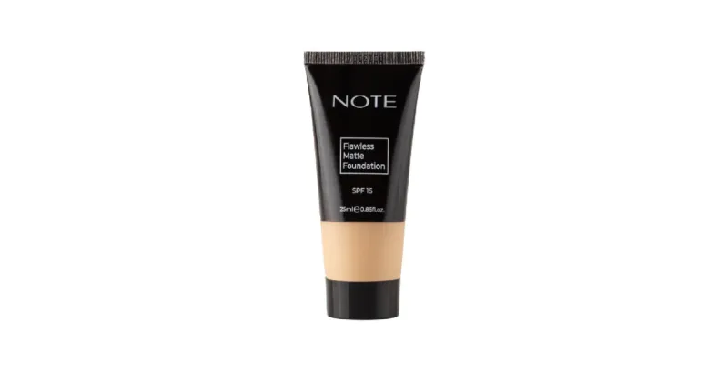 Note Flawless Matte Foundation 02 Natural Beige SPF 15