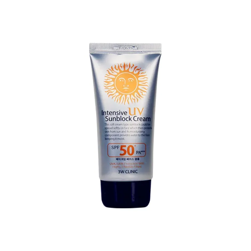 3W Clinic Intensive UV Sunblock Cream SPF 50+PA+++ (70ml)