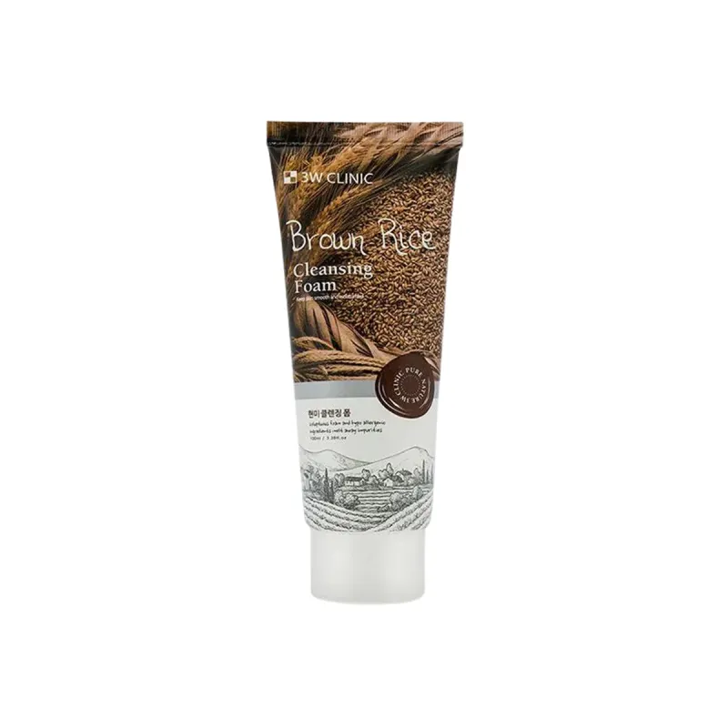 3W Clinic Brown Rice Foam Cleansing (100ml)