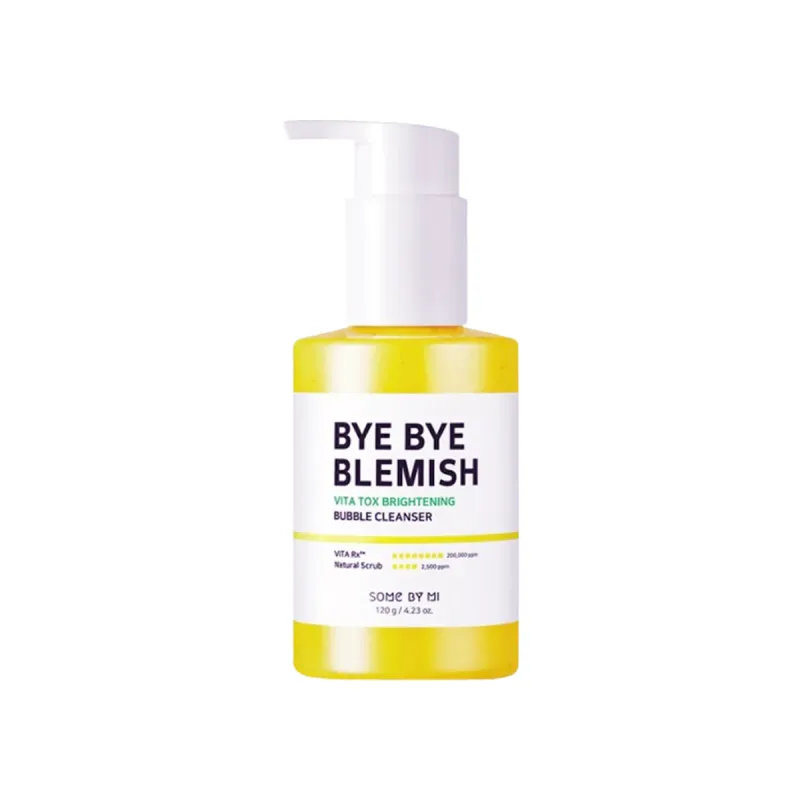 Some By Mi Bye Bye Blemish Vita Tox Brightening Bubble Cleanser - 120g