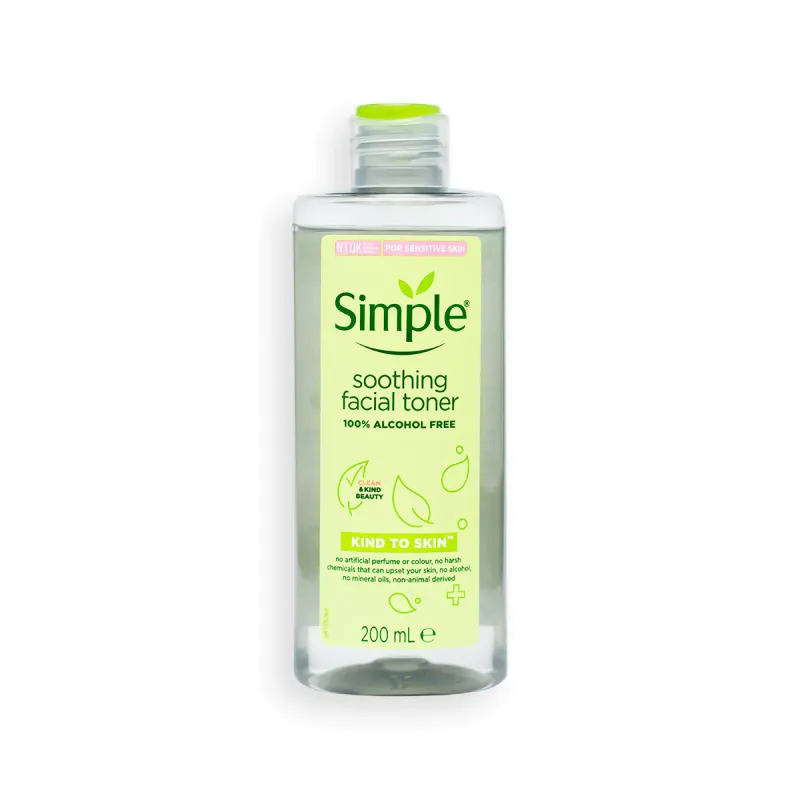 Simple Kind To Skin Soothing Facial Toner (200ml)