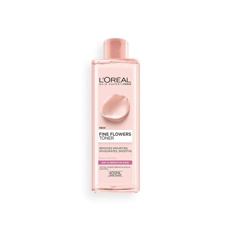 LOreal Paris Fine Flowers Toner Dry & Sensitive Skin 200ml
