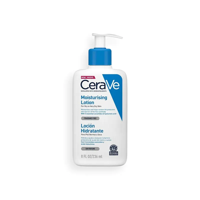 CeraVe Moisturizing Lotion 236ml For Dry To Very Dry Skin (France)