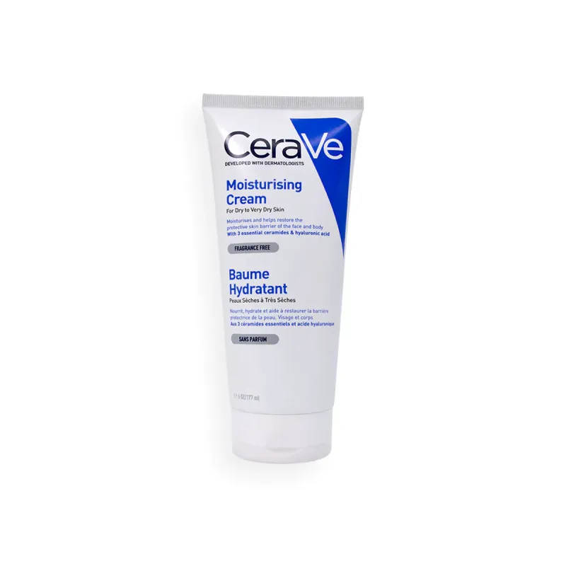 Cerave Moisturising Cream 177ml For Dry To Very Dry Skin (France)