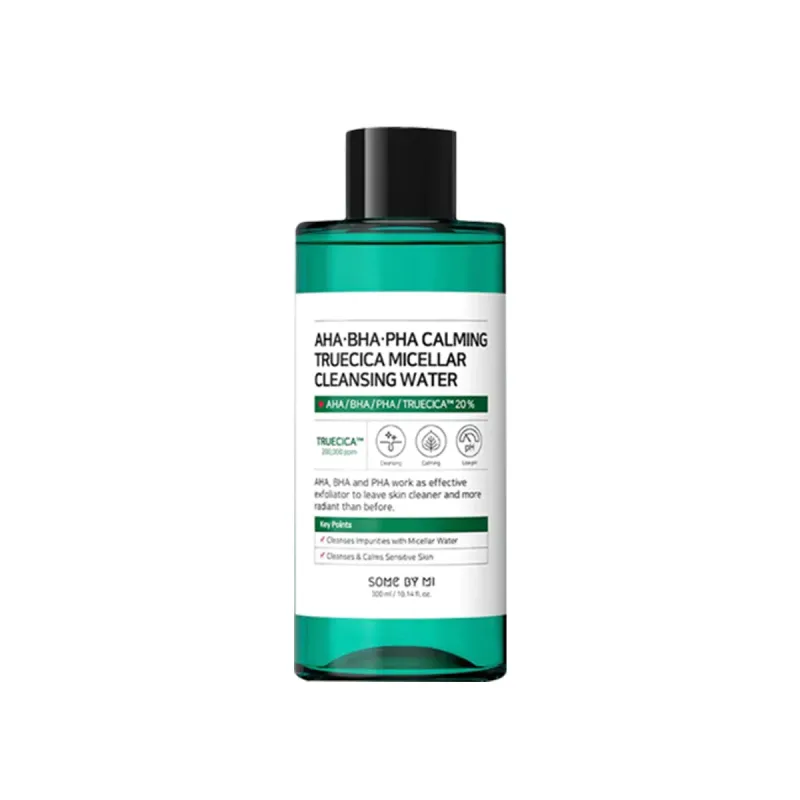 Some By Mi AHA BHA PHA Calming Truecica Micellar Cleansing Water- 300ml