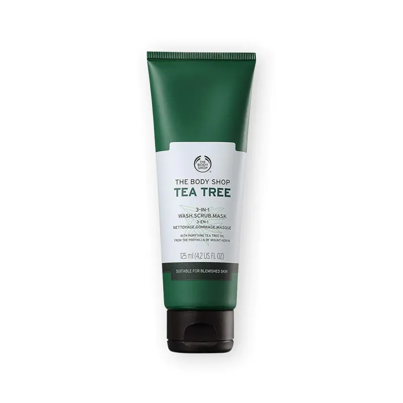 The bodyshop Tea Tree Wash Scrub Mask