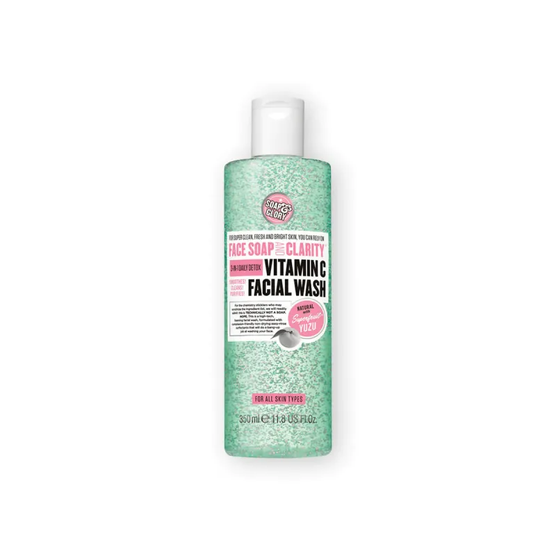 Soap & Glory Vitamin C Facial Wash Face Soap Clarity For All Skin Types 350ml