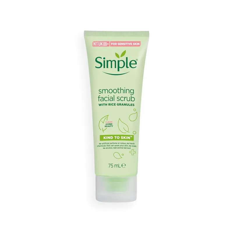 Simple Kind To Skin Smoothing Facial Scrub 75ml