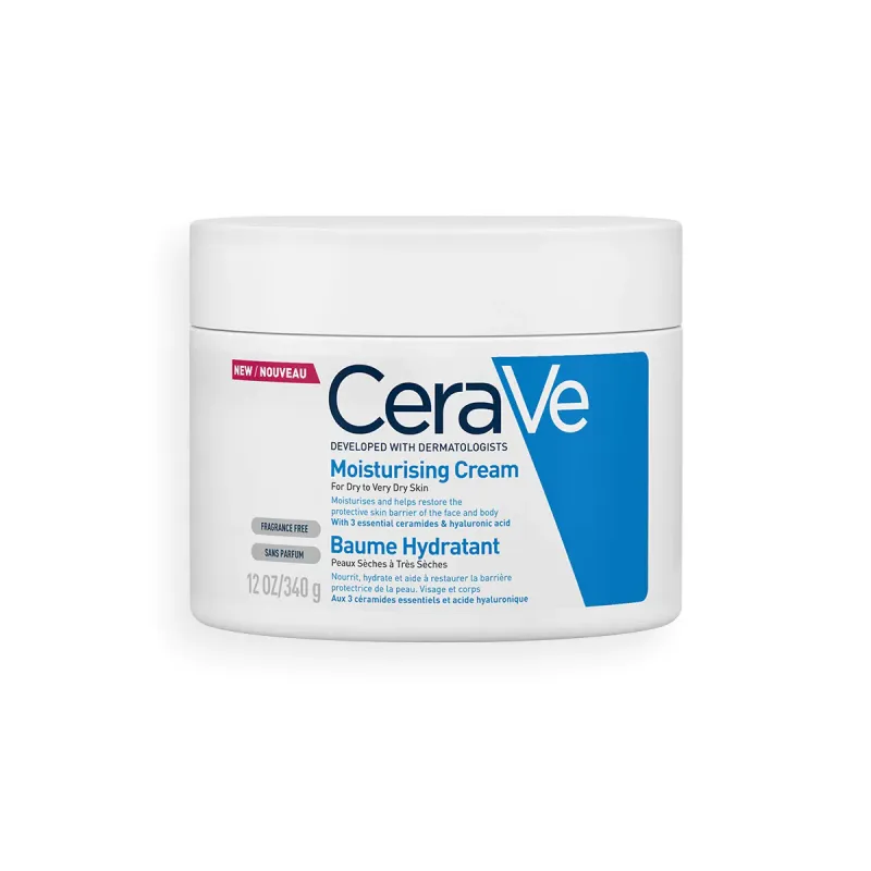 Cerave Moisturising Cream For Normal To Dry Skin 340g (USA)
