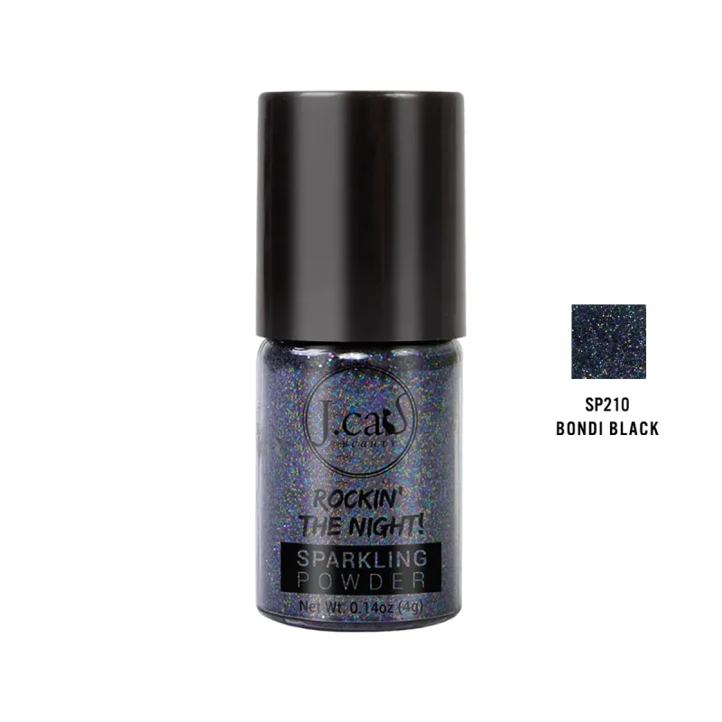 J Cat Bondi Black Sparkling Powder