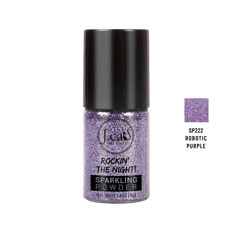 J Cat Robotic Purple Sparkling Powder