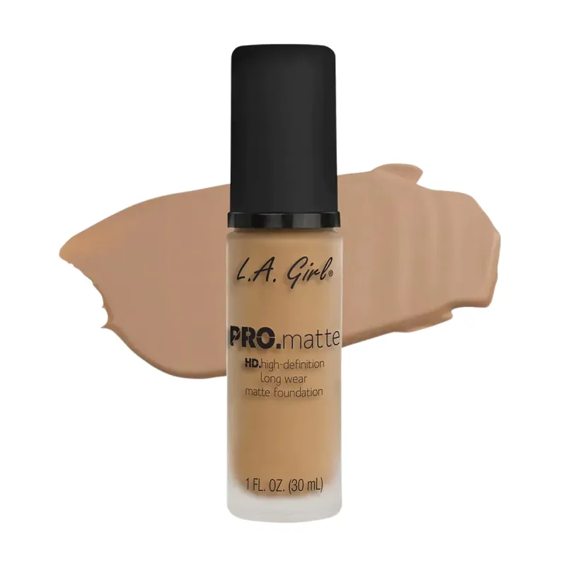 LA Girl Pro Matte HD Long Wear Foundation (Sandy Beige)