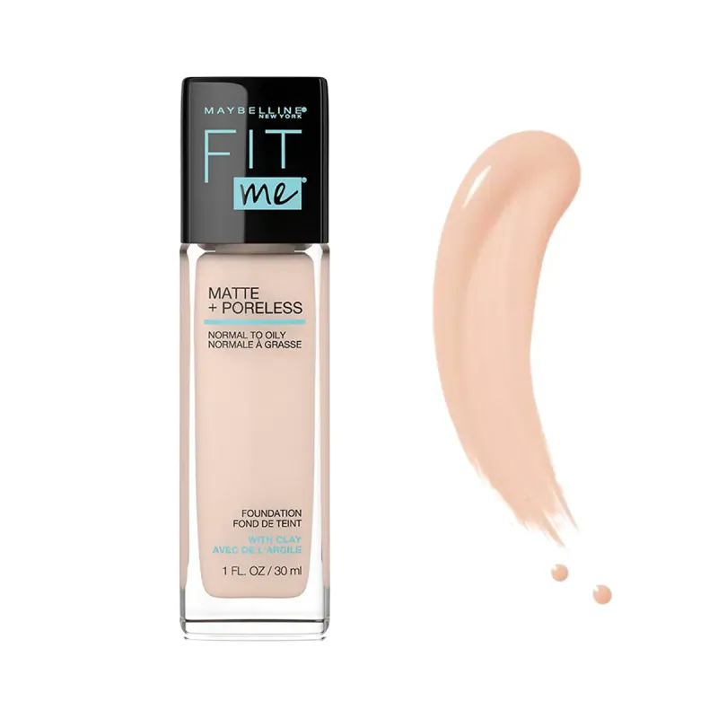 Maybelline Fit Me 112 Natural Ivory Matte Poreless Foundation