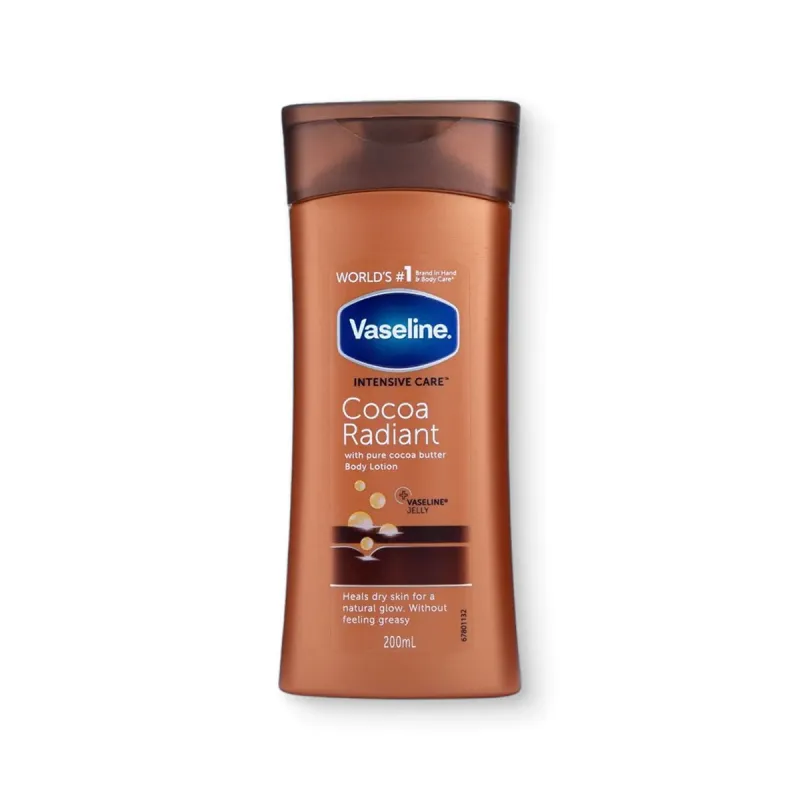 Vaseline Intensive Care Cocoa Radiant Body Lotion 200ml
