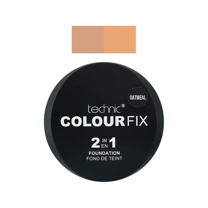 Technic OATMEAL 2in1 Colour Fix Pressed Powder