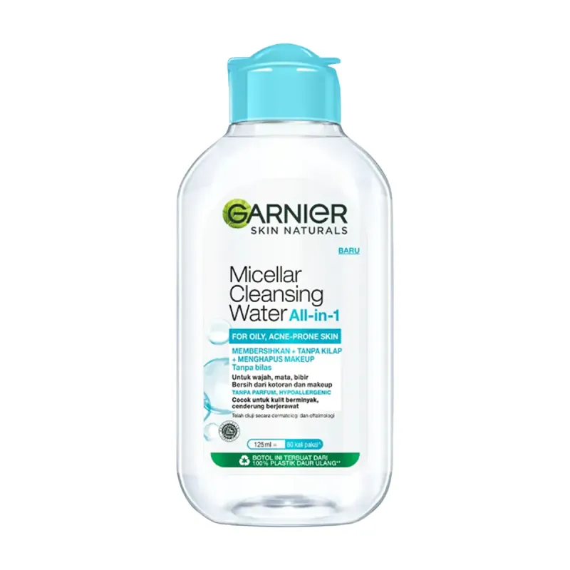 Garnier Micellar Cleansing Water Oily Skin 125ml