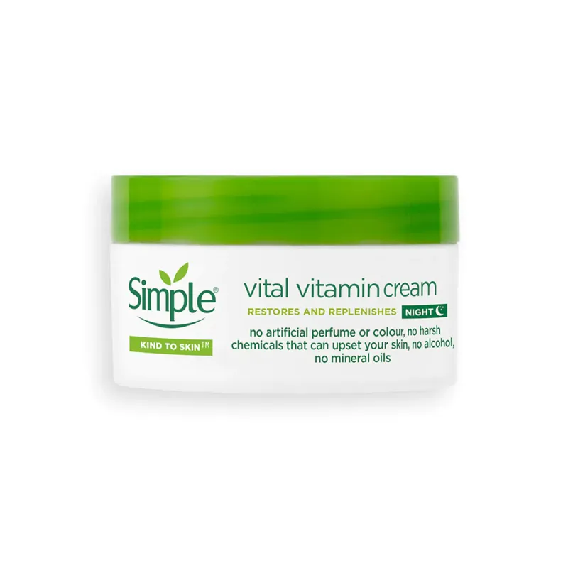 Simple Kind To Vital Vitamin night Cream (50ml)
