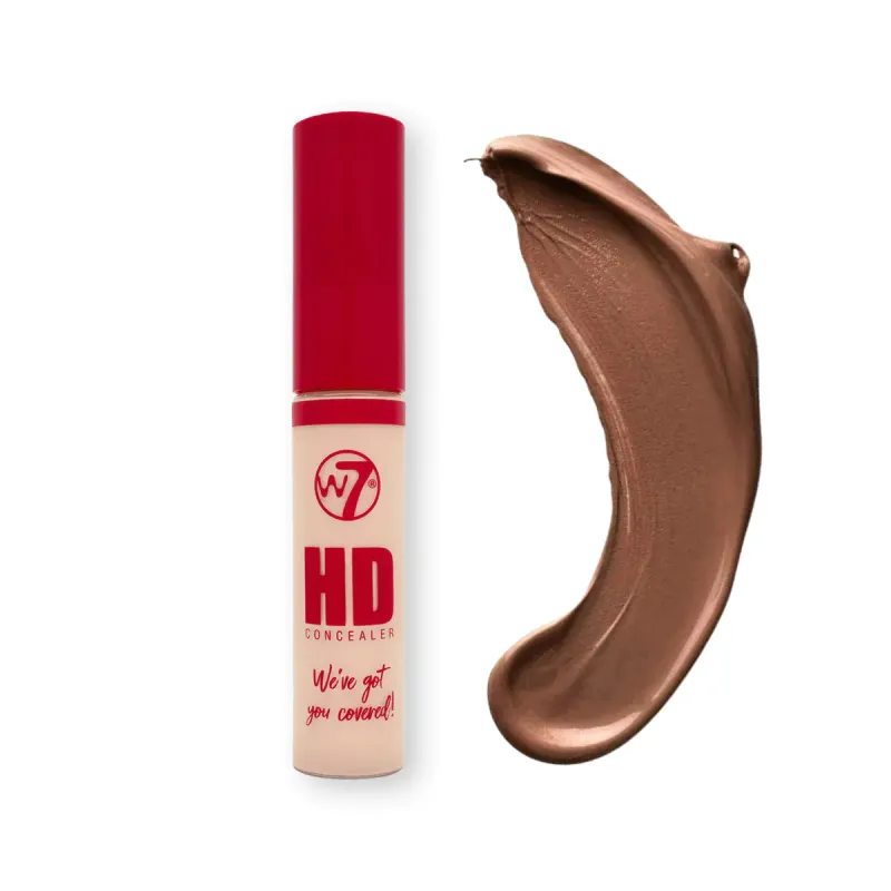 W7 HD FULL COVERAGE CONCEALER 10 DEEP DARK NEUTRAL