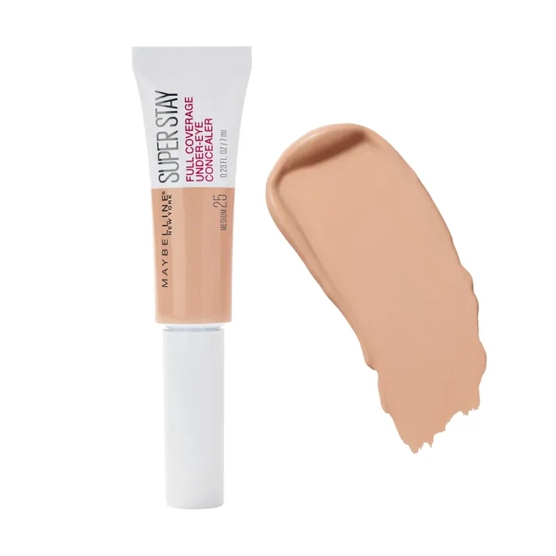Superstay Concealer Medium 25 (Full Coverage Under Eye)