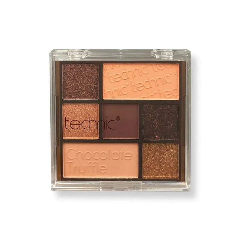 Technic Pressed Pigment Palette- Chocolate Truffle