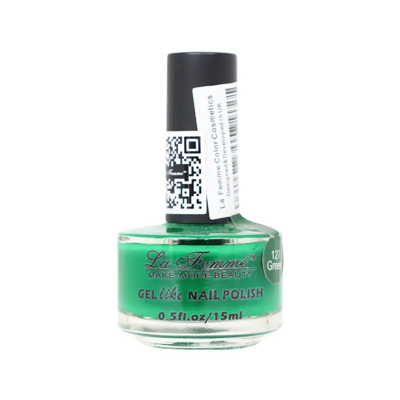 La Femme 127 Green Nail Polish
