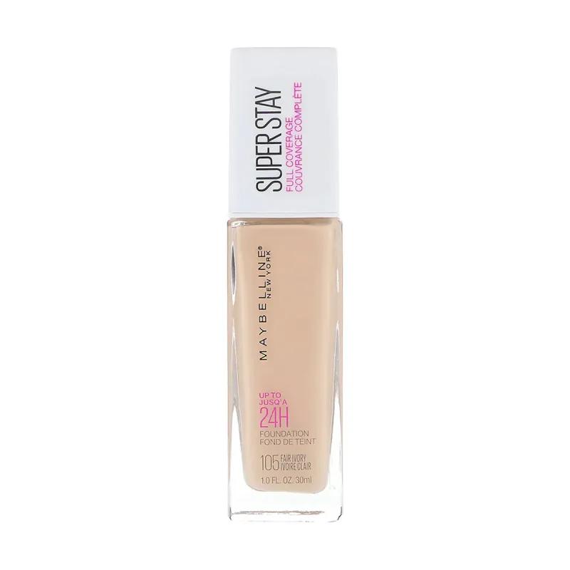 Maybelline 24H 105 Fair Ivory Superstay Foundation