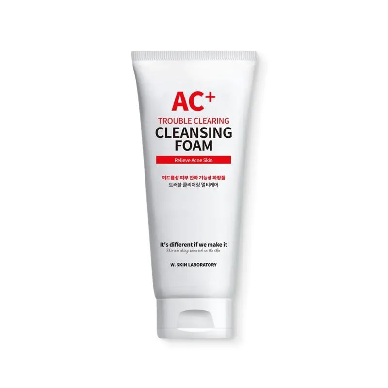 W.Skin Laboratory AC+ Trouble Clearing Cleansing Foam