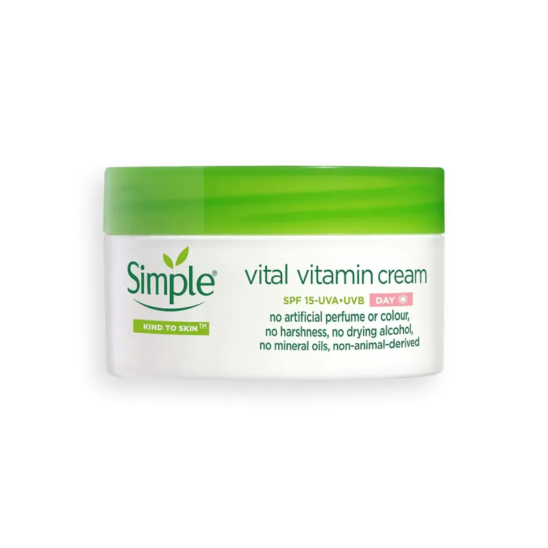 Simple Kind To Skin Vital Vitamin Day Cream (50ml)