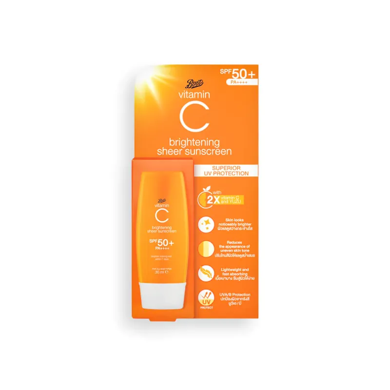 Boots Vitamin C Brightening Sheer Sunscreen 30ml