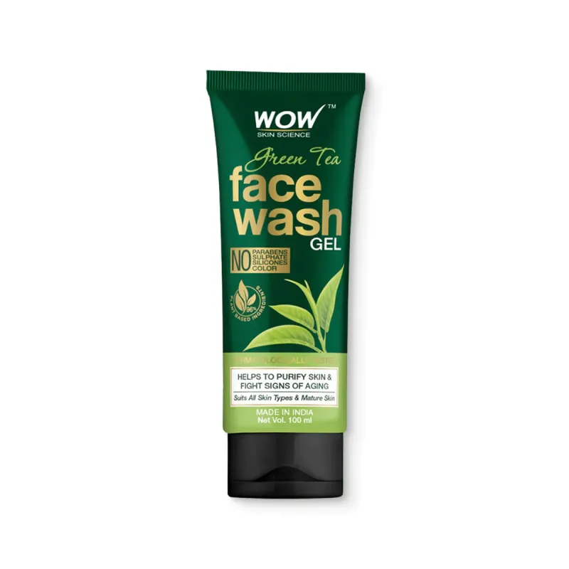 wow Green Tea Face Wash 100ml
