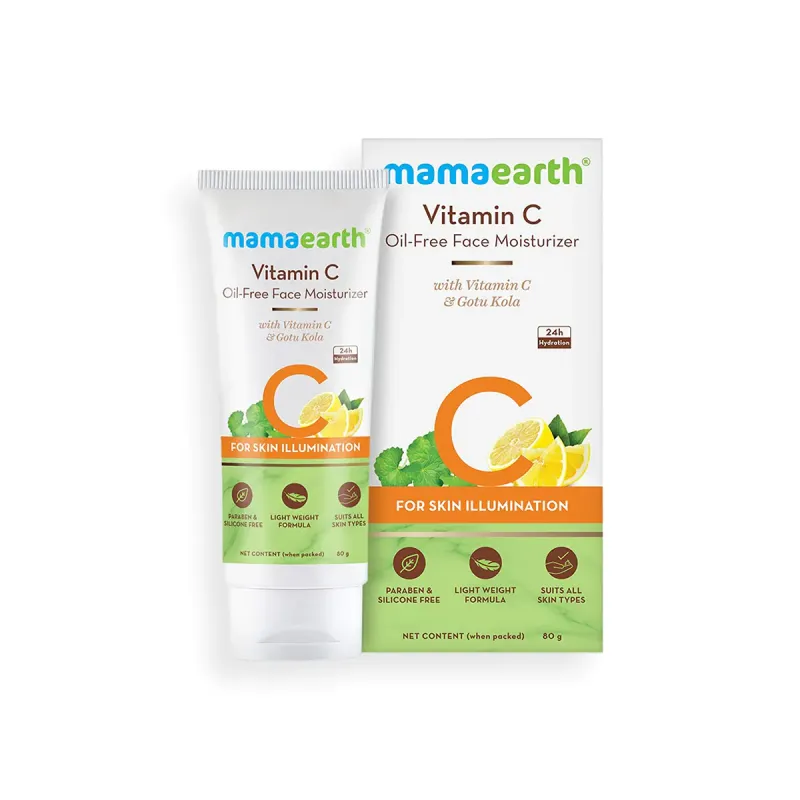 Mamaearth Vitamin C Night Cream For Face with Vitamin C and Gotu Kola for Skin Illumination