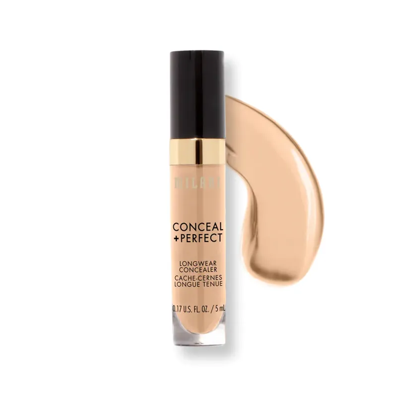 MILANI CONCEAL PERFECT 125 Light Natural LONGWEAR CONCEALER