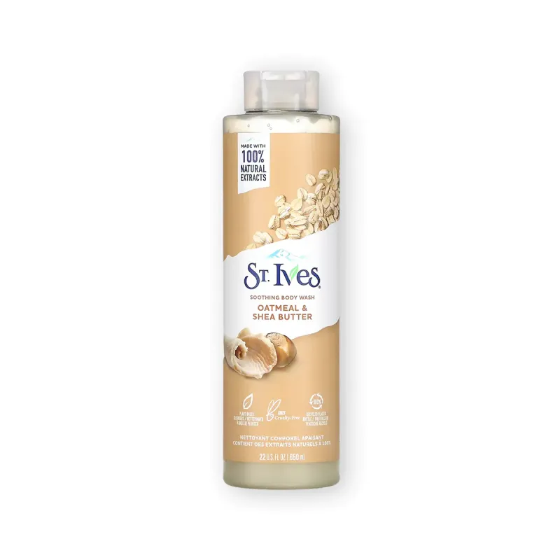 St.Ives Oatmeal & Shea Butter Soothing Body Wash 650ml