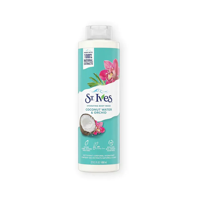 St.Ives Coconut Water & Orchid Hydrating Body Wash 650ml
