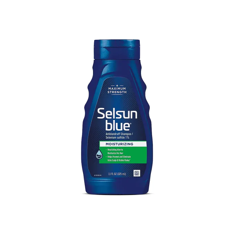 Selsun Blue Moisturizing Shampoo Selenium Sulfide 1% 325ml