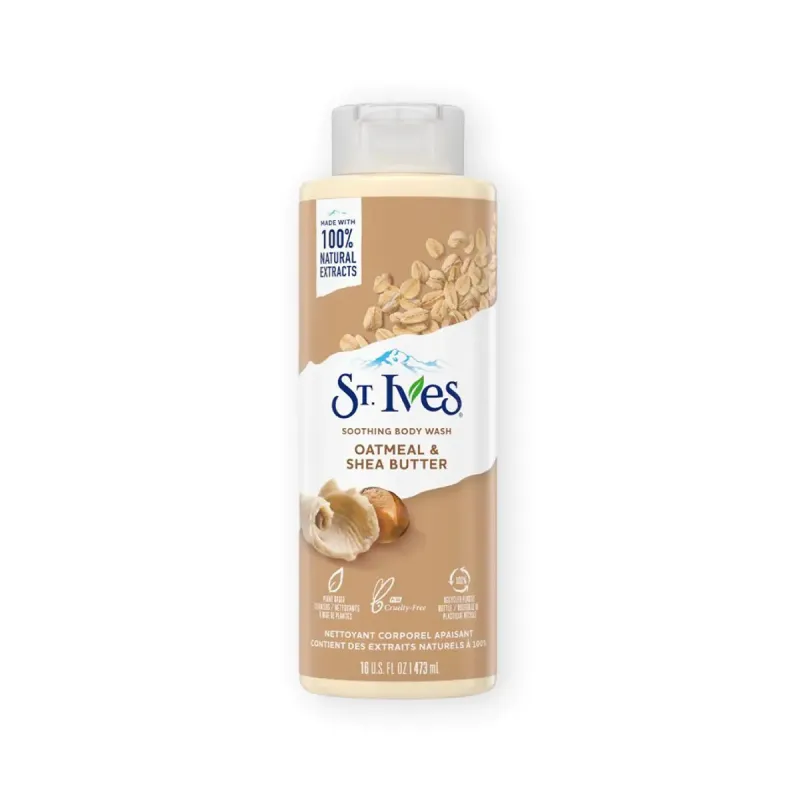 St.Ives Oatmeal & Shea Butter Soothing Body Wash 473ml
