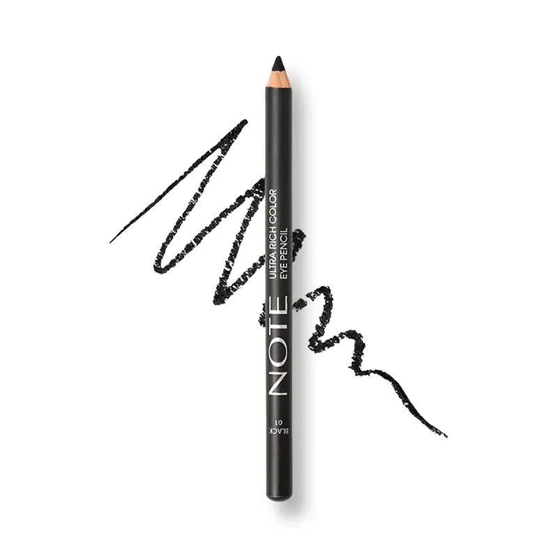 Note Ultra Rich Color Eye Pencil - 01 Black