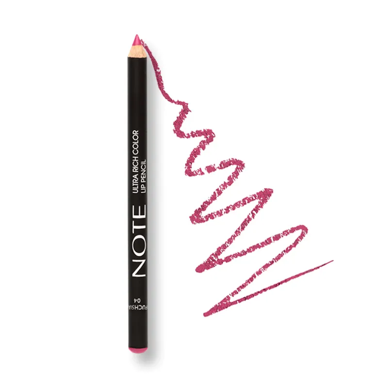 Note Ultra Rich Color Lip Pencil 04 Fuchsia