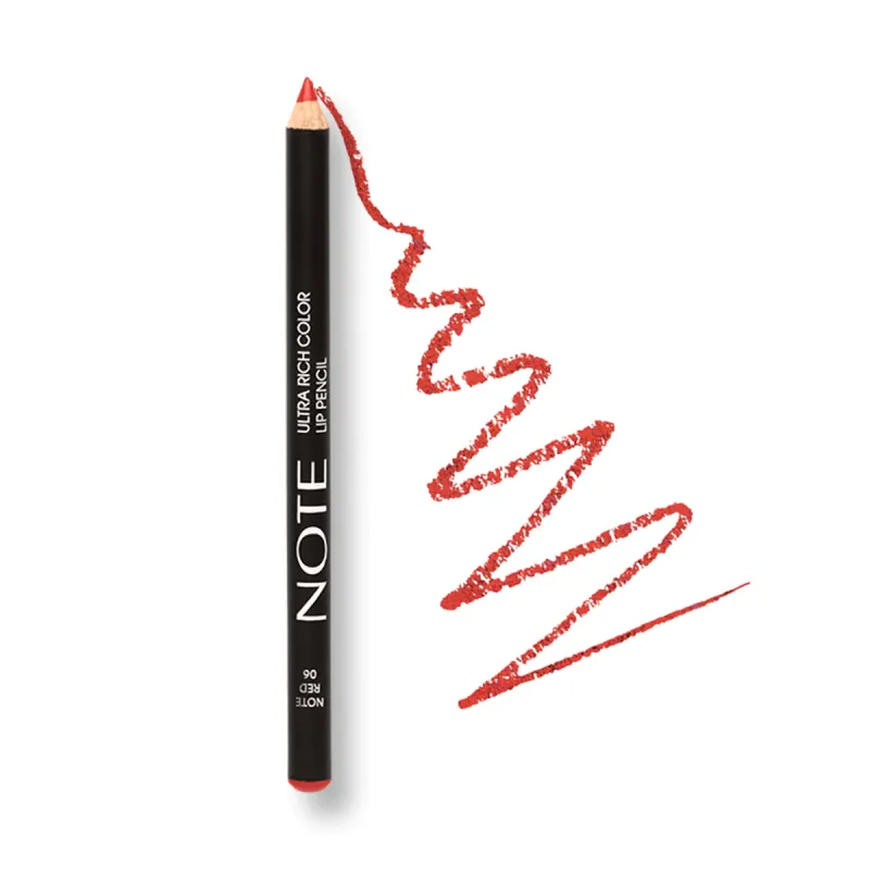 Note Ultra Rich Color Lip Pencil 06 Red